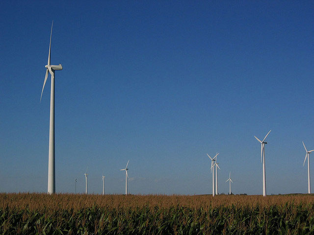 Wind Farms bring employment to the region